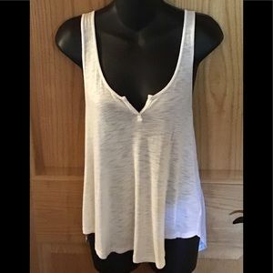 Aerie Semi-sheer Hi-low Tank L